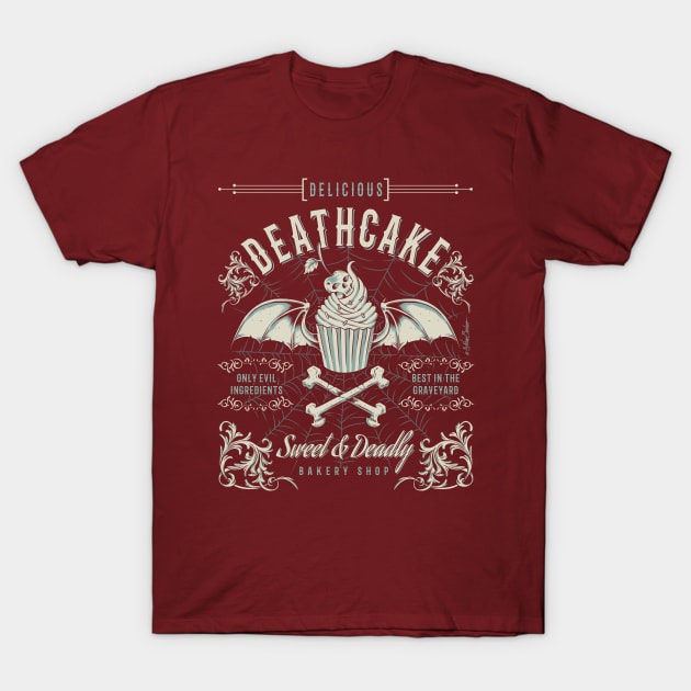 Death Cake T-Shirt by nanobarbero